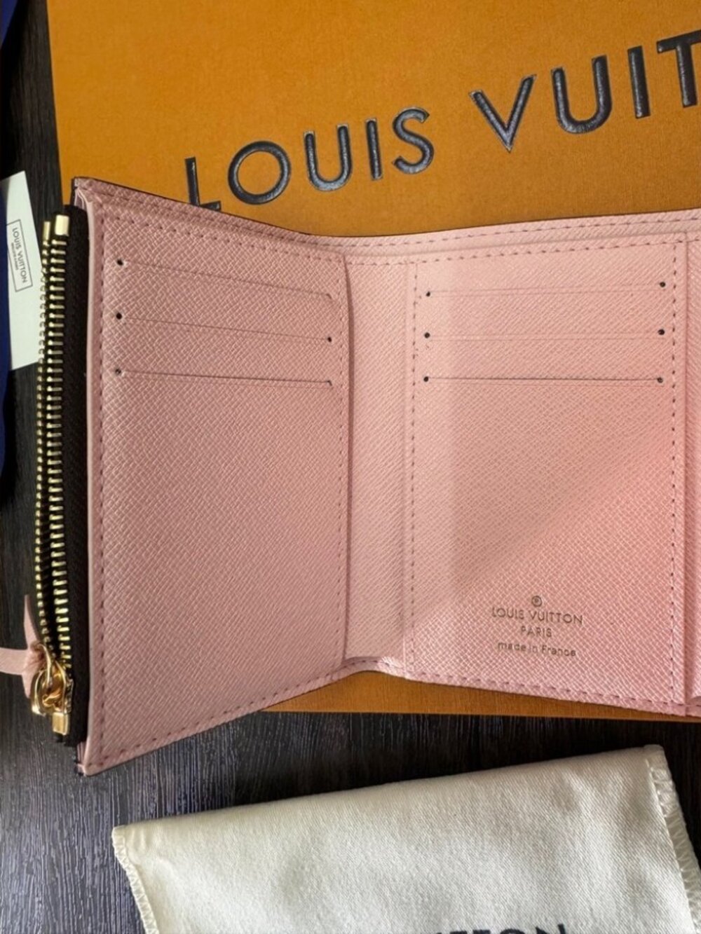 Louis Vuitton Classic Monogram Canvas Envelope Snap Small Card Wallet - Picture 5 of 5